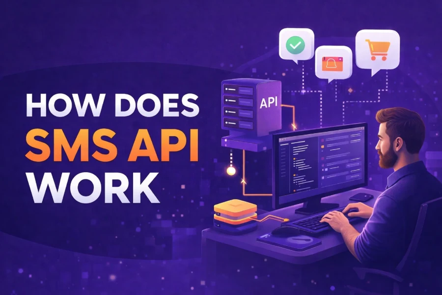How Does SMS API Work For Business Messaging