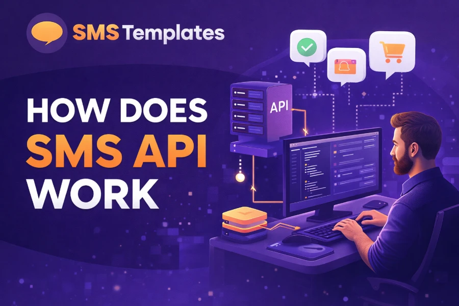 How Does SMS API Work For Business Messaging
